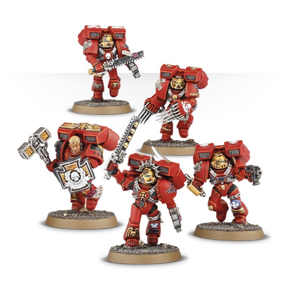 Blood Angels Vanguard Veteran Squad